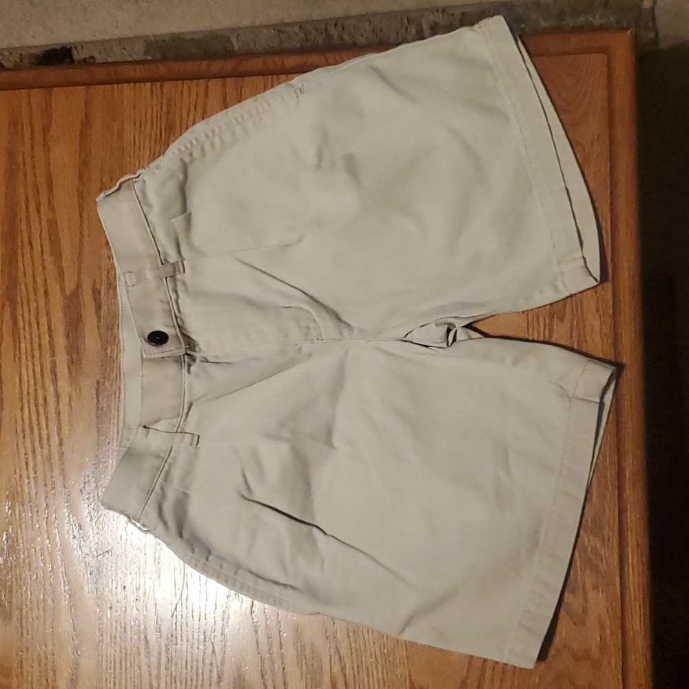 TALBOTS KIDS Girl's Beige School Uniform Shorts Size 5